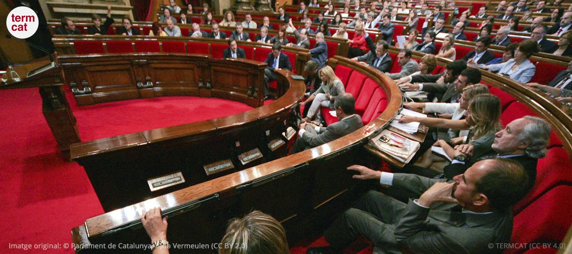 sessió al Parlament