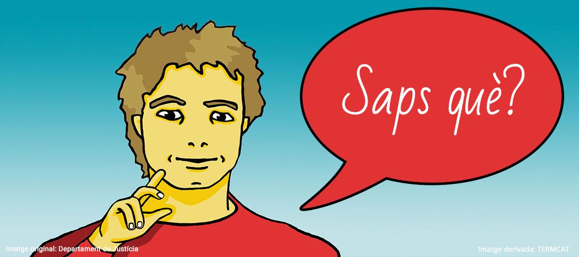 Imatge d'en Siset, que presenta el contingut del text 'Saps què?'