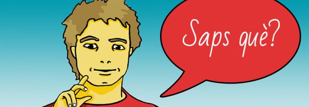 Imatge d'en Siset, que presenta el contingut del text 'Saps què?'
